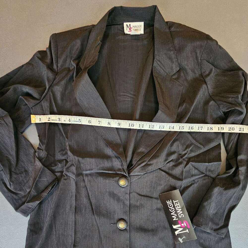Vintage Maggie Sweet Black Jacket